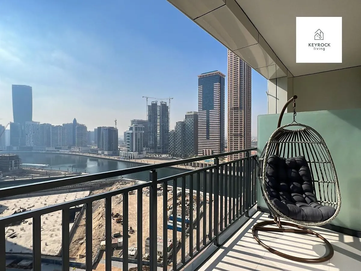 Keyrock Living - 1 Bedroom Apartments - Business Bay - Near Metro Station - Zada Tower Dubaï 0*,