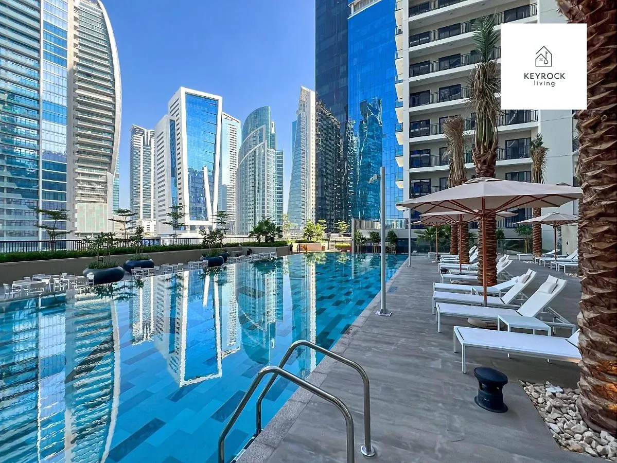 Keyrock Living - 1 Bedroom Apartments - Business Bay - Near Metro Station - Zada Tower Dubaï Émirats arabes unis