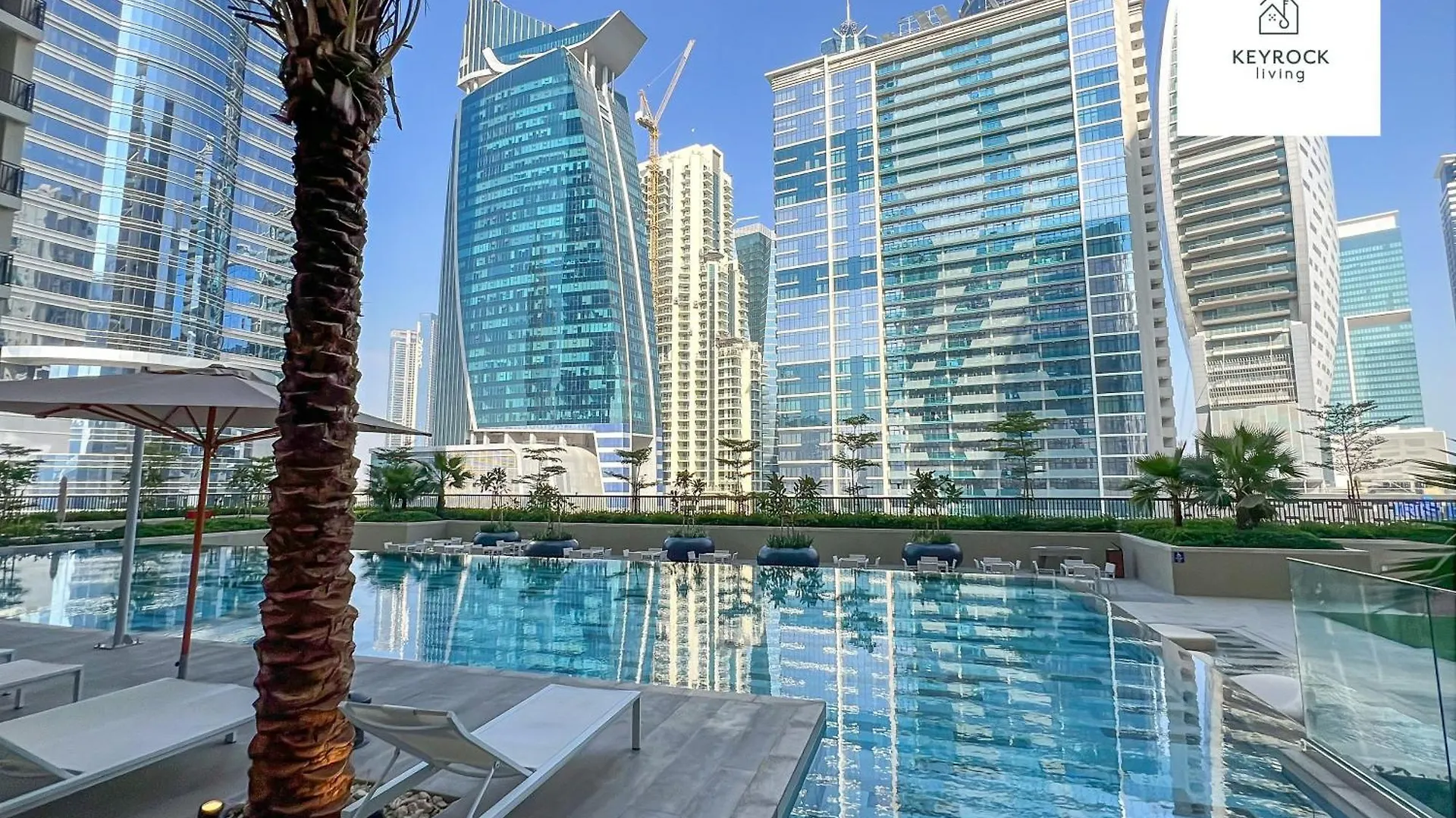 Keyrock Living - 1 Bedroom Apartments - Business Bay - Near Metro Station - Zada Tower Dubaï