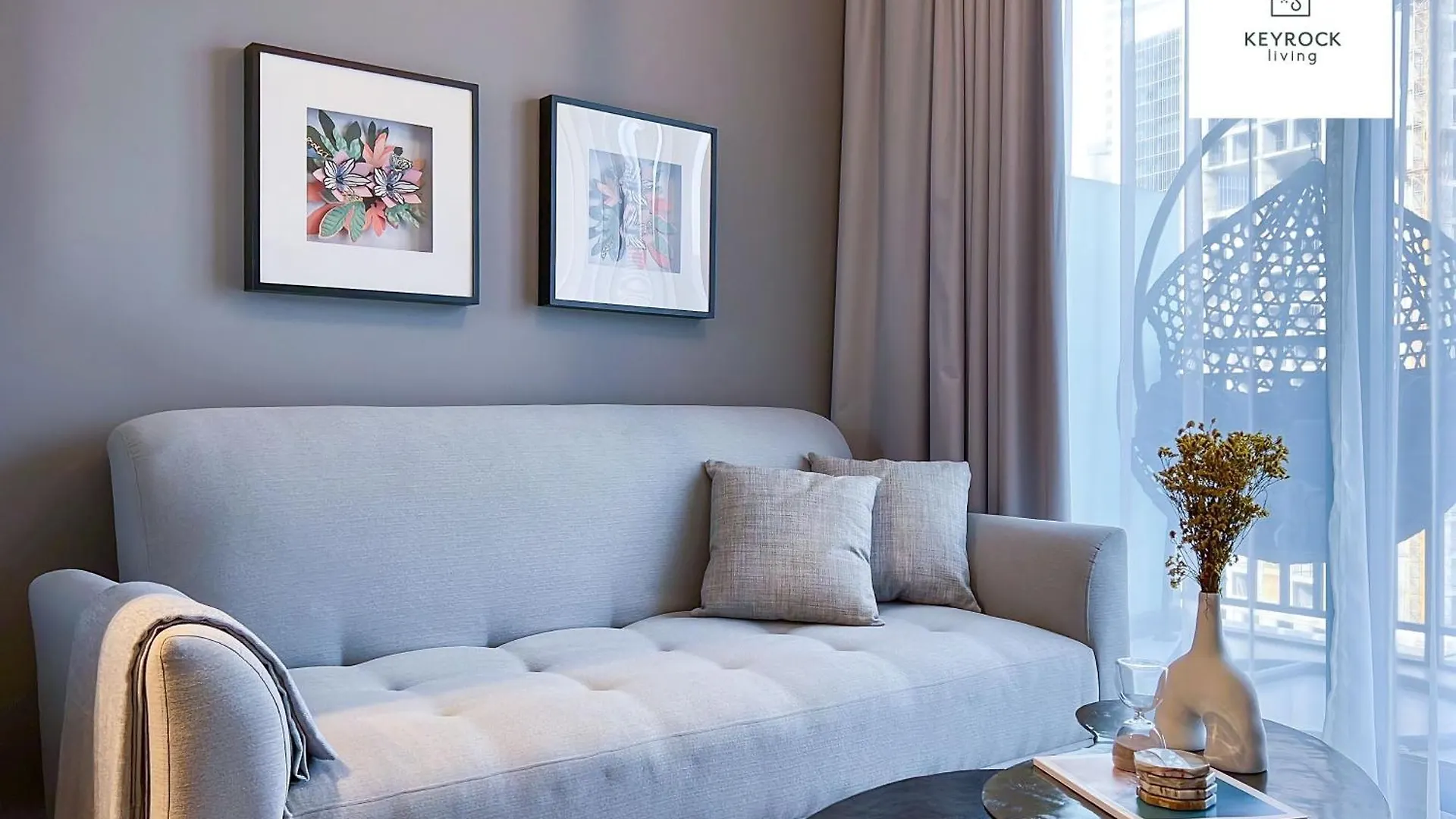 Keyrock Living - 1 Bedroom Apartments - Business Bay - Near Metro Station - Zada Tower Dubai